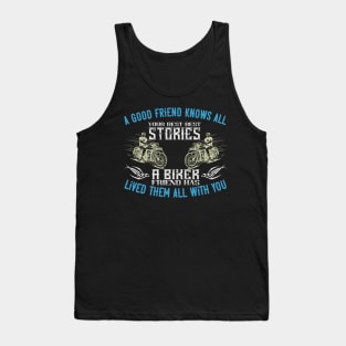 Best Biker Friend Tank Top